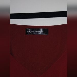 Men's Burgundy Sweater